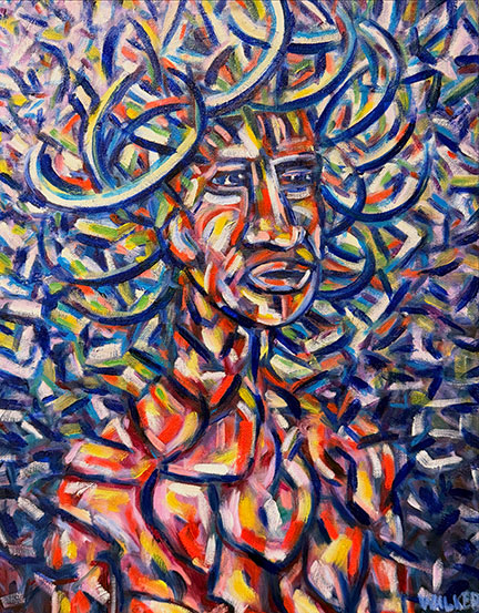 Inner Galactic, painting by Eric Walker