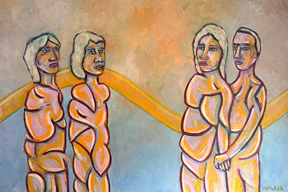 Lineage, painting by Eric Walker