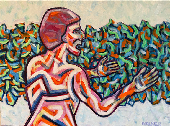 Mobilize, painting by Eric Walker